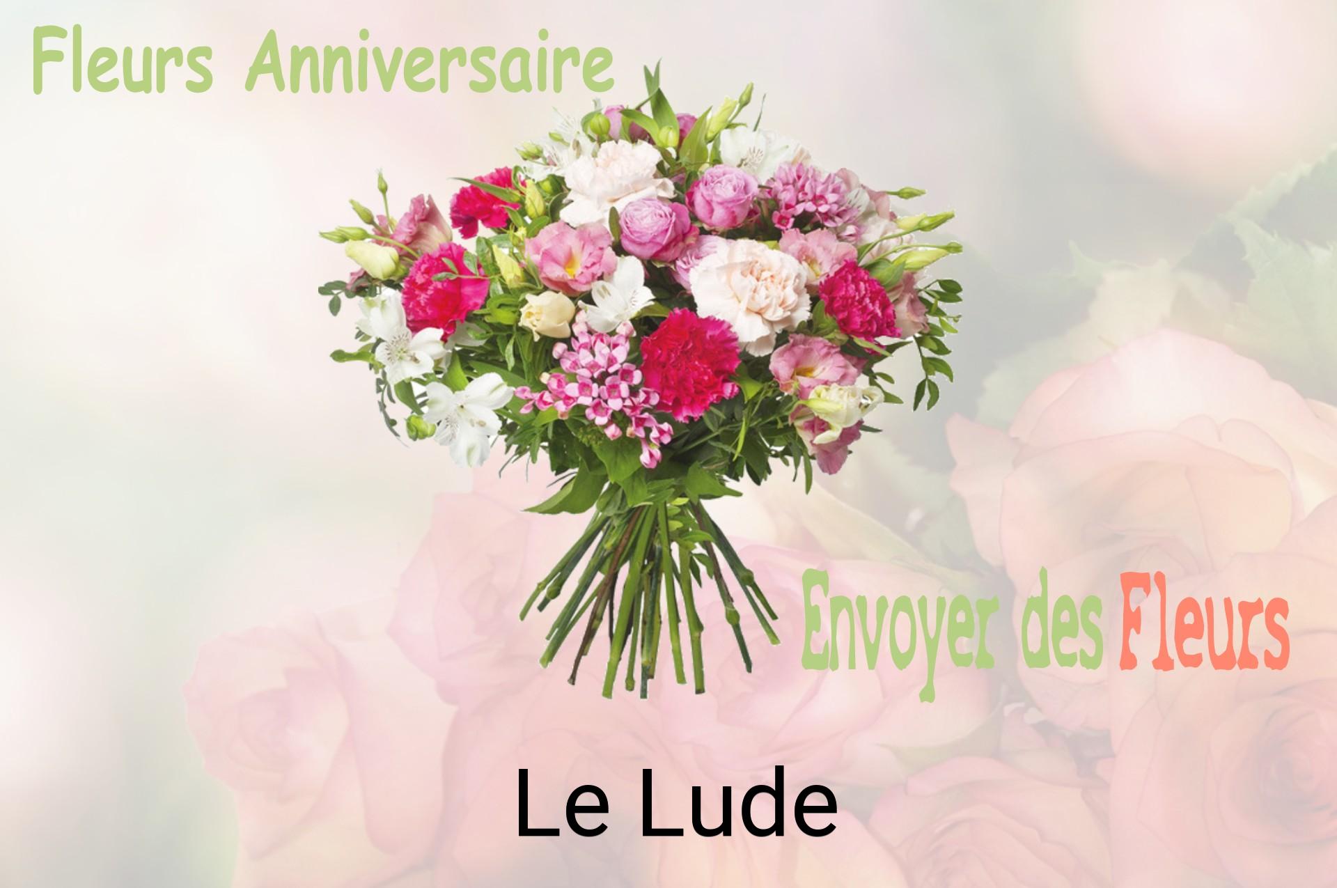 Bouquet de fleurs d’anniversaire livré à Le Lude